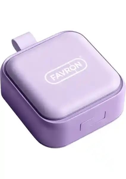 Favron Taşınabilir İlaç Kutusu 4 Bölmeli: Minimal Tasarım ve Güvenli Düzen İçin Pratik Çözüm