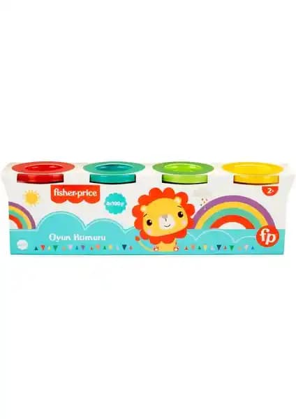 Fisher-Price Oyun Hamuru 4’lü Paket: Renkli Kalıplarla Yaratıcılık ve İnce Motor Gelişimi