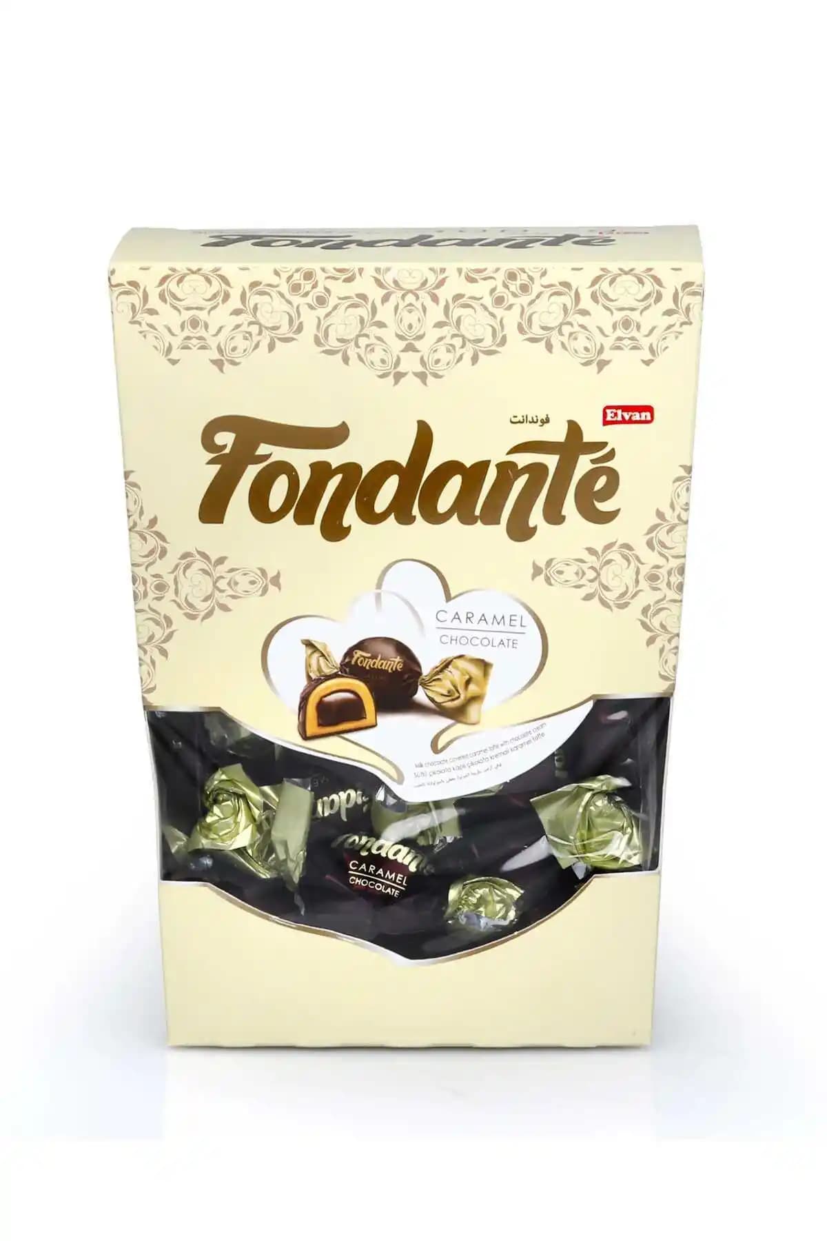 Fondante Caramel Toffee Hediyelik Kutu 300 g - Türk Üretimi, Şık ve Zarif Sunum