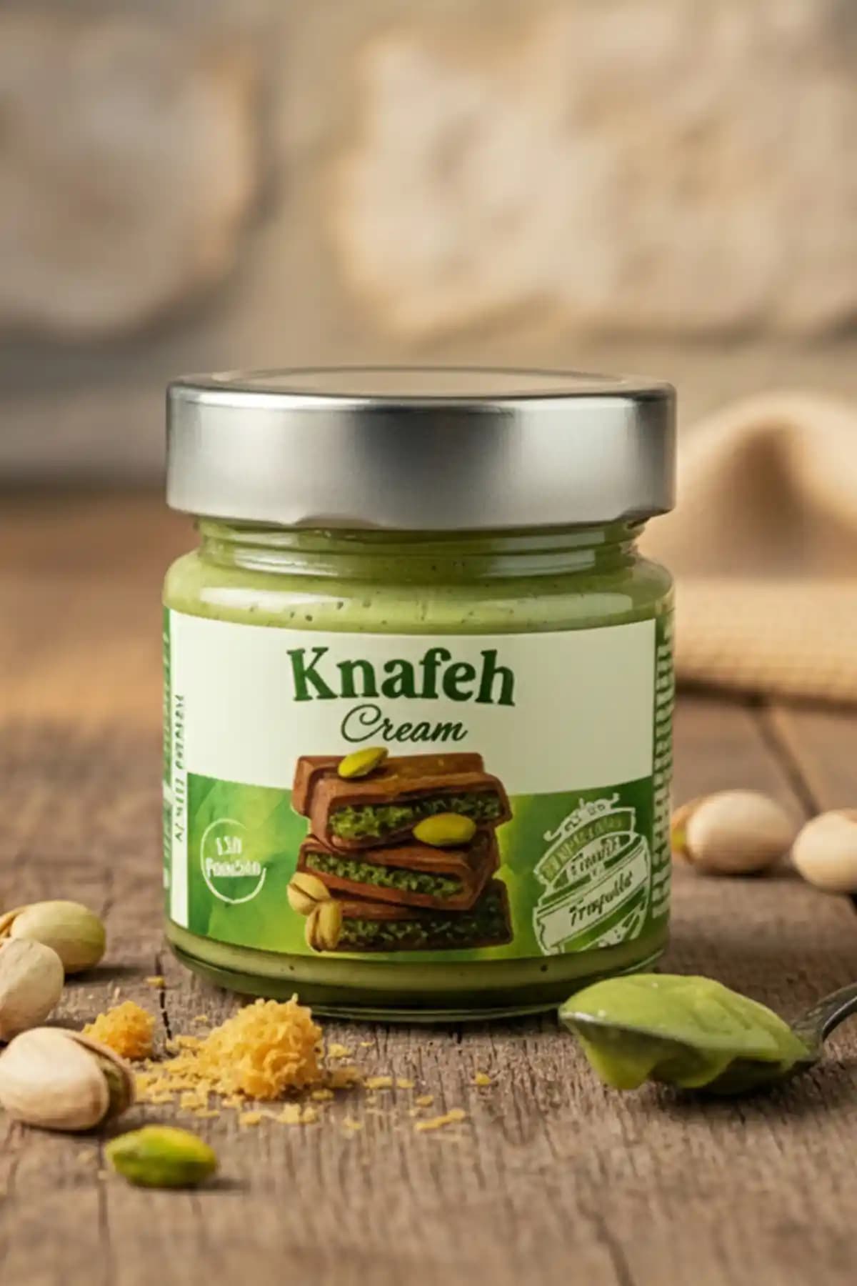 Frapella Künefe Kreması 220 g – %30 Antep Fıstıklı, Evde Pratik Künefe Deneyimi