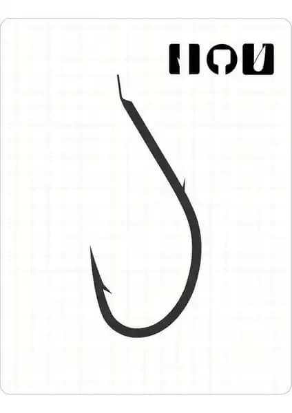 Fudo KMSG BN 1601 Kentsuki Maruseigo Black Nikel Olta İğnesi – Canlı Yem Avında Dayanıklı