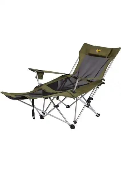 Funky Chairs Lazy 3 Plus: Üç Pozisyonlu, Ayak Uzatma ve Şezlong Özellikli Kamp Sandalyesi