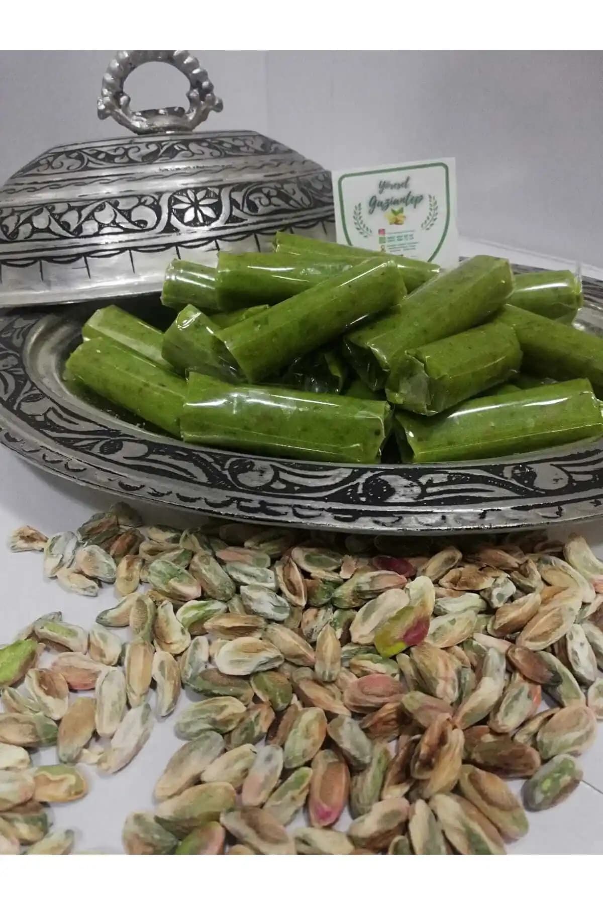 Gaziantep Yöresel Doğal İnce Öğütülmüş Antep Fıstığı Ezmesi – 500 g ambalajlı