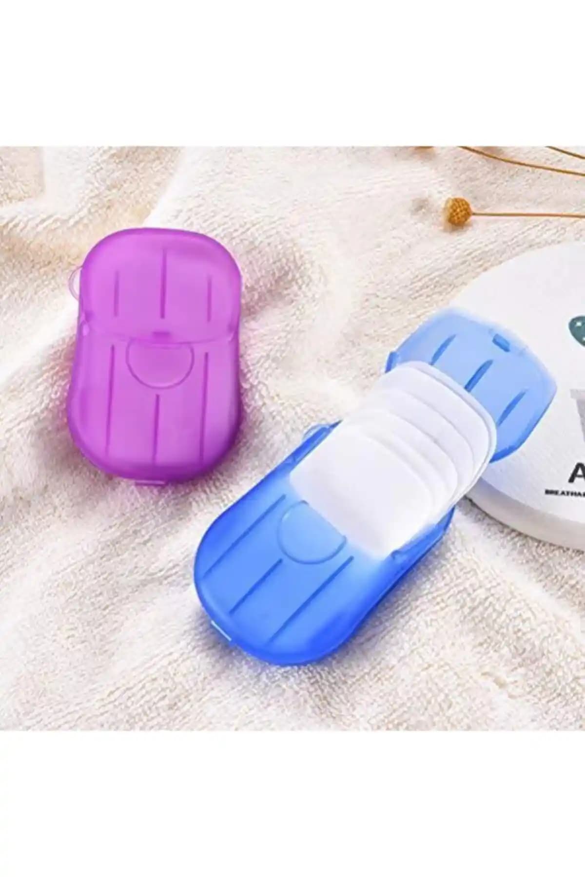 Genel Markalar Kağıt Sabun 2'li Seti: Parfümlü Tek Kullanımlık Yapraklarla 40 Adet