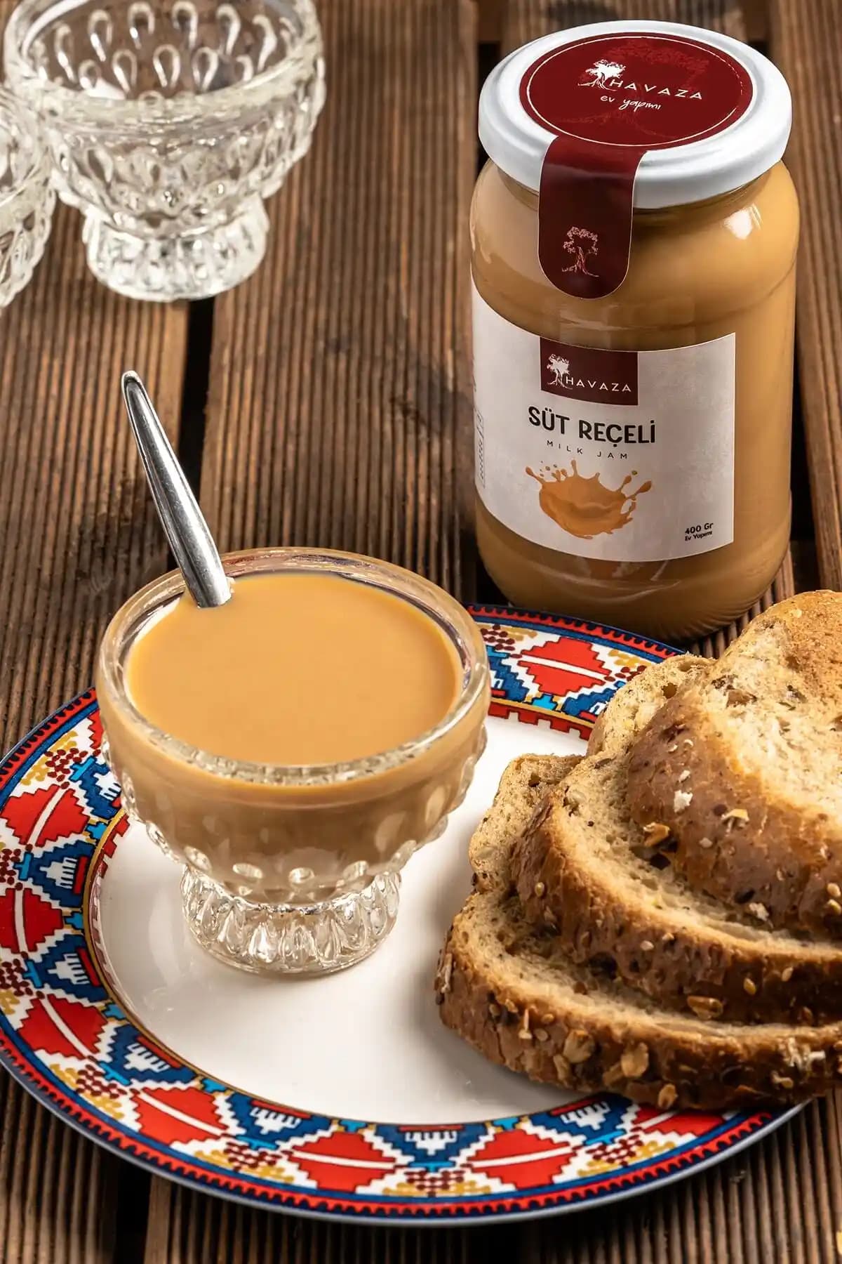 Havaza Süt Reçeli - Doğal, Katkısız Süt Aromalı Reçel (400 g) Türkiye Menşei