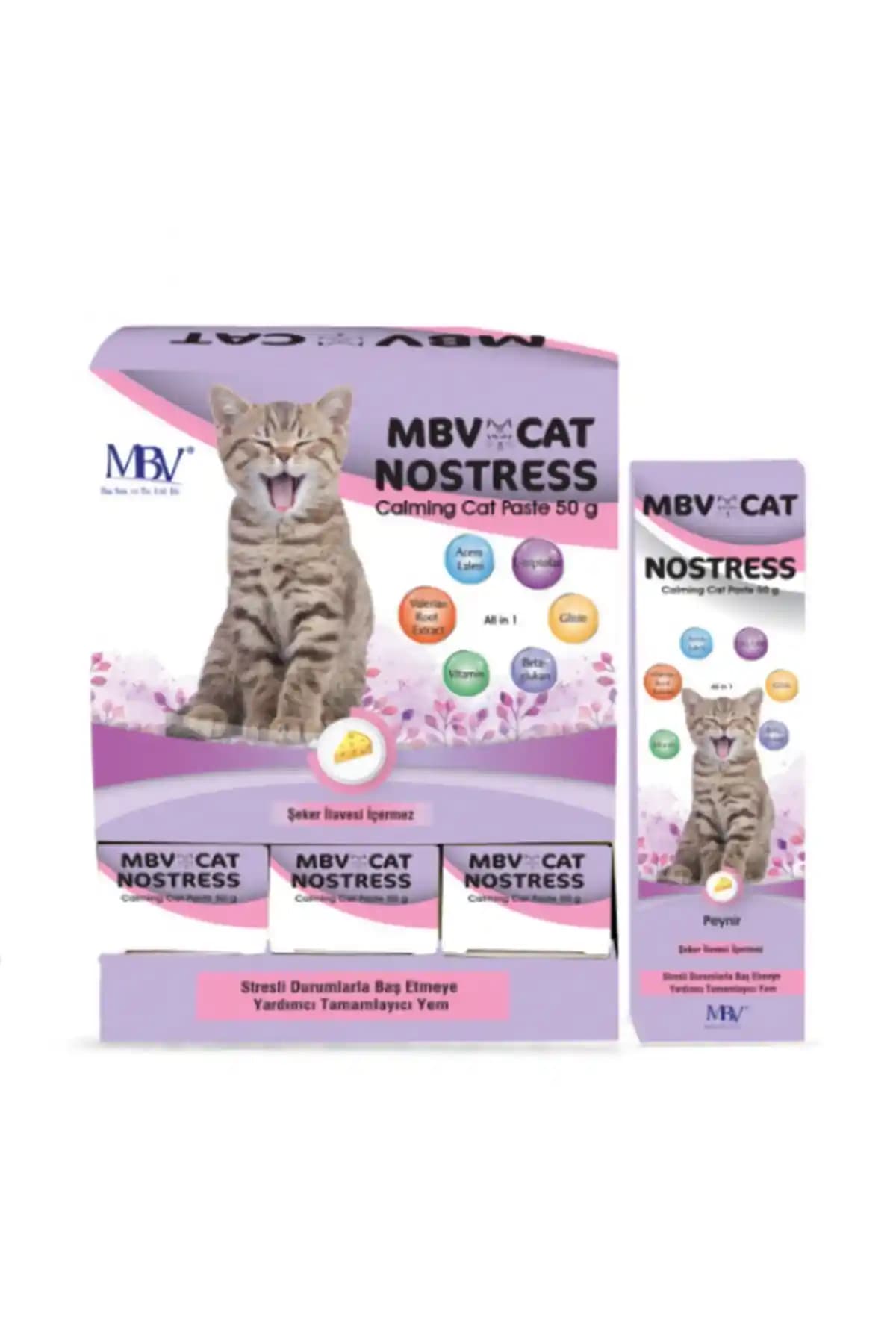 Kedinizin Stresini Dindirmek İçin MBV Cat Nostress Pastasıyla Uyum ve Huzur İçin Adım Atın