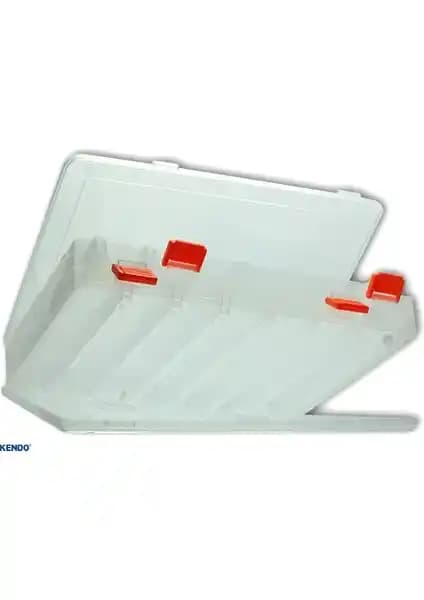 Kendo Çift Taraflı Suni Yem Kutusu 17 cm ile Düzenli Saklama ve Hızlı Erişim