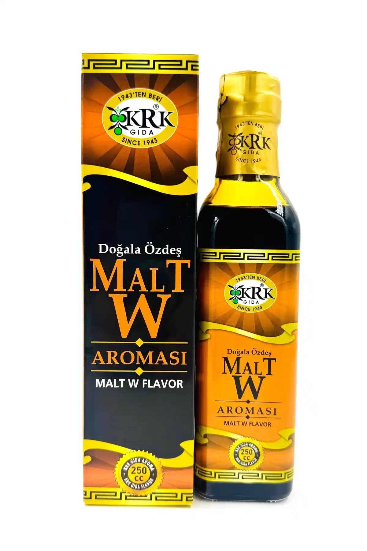 Krk Gıda Malt (W) Aroması 250 ml: Dengeli Sıvı Malt Aromasıyla Lezzet Katmanı