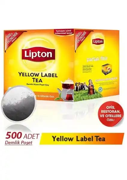 Lipton Yellow Label Demlik Poşet Çay: Doğal Harman ve Kolay Demleme Deneyimi