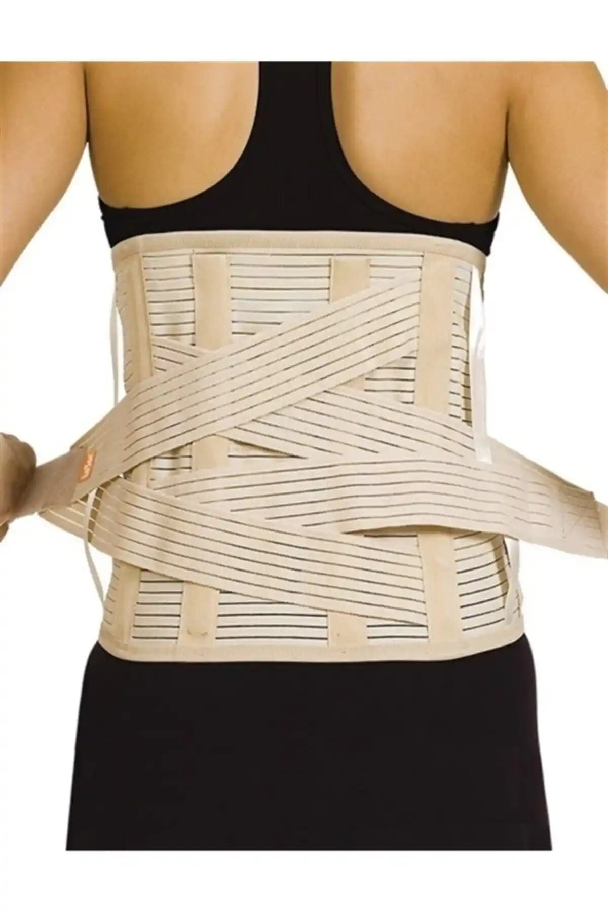 Medikal Beden Ayarlanabilir Standart Bel Fıtığı Korsesi - Lumbosakral Destek 26 cm