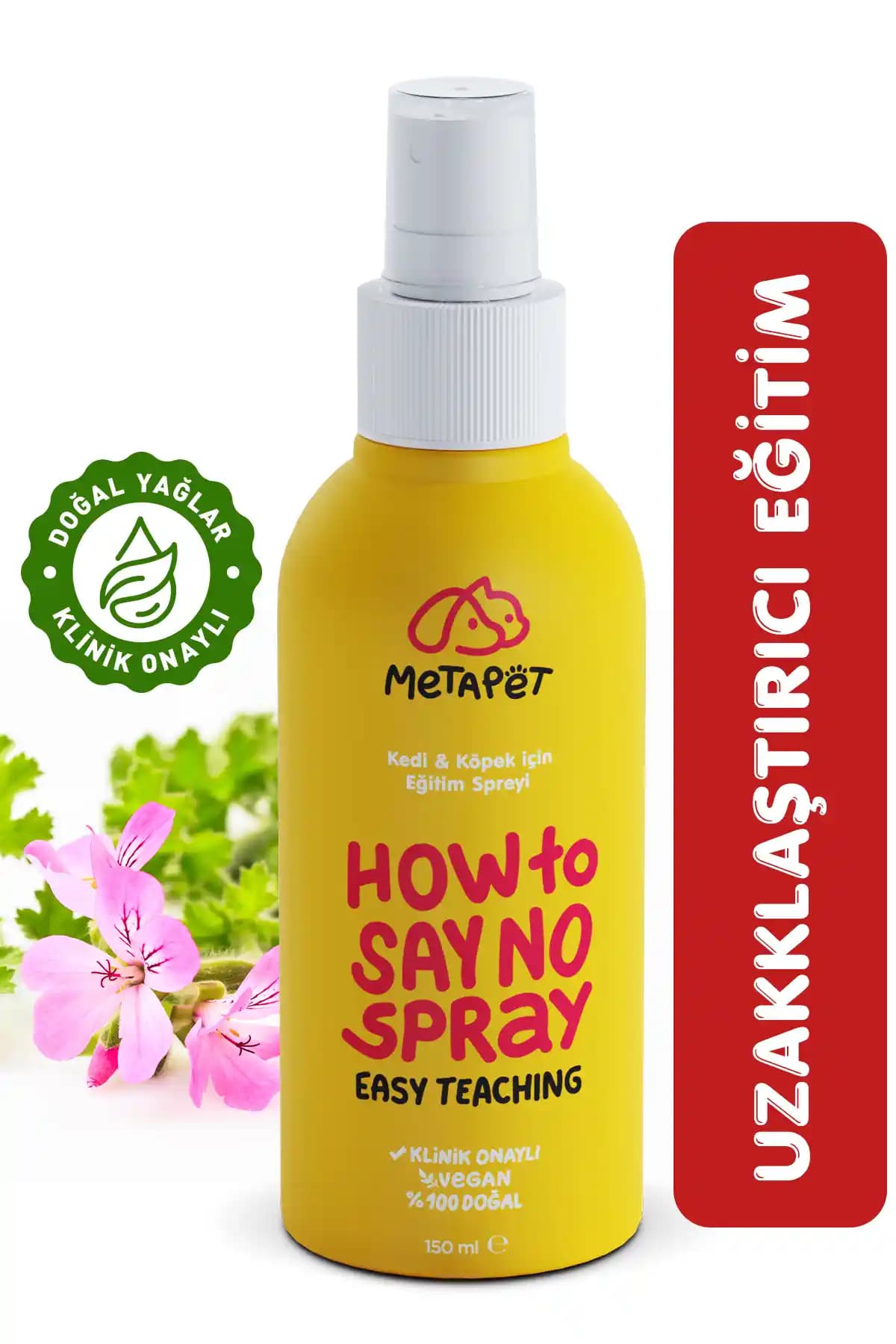 Metapet Doğal Kedi Uzaklaştırıcı Sprey ve Alıştırma Seti: Güvenli Ev İçi Eğitim