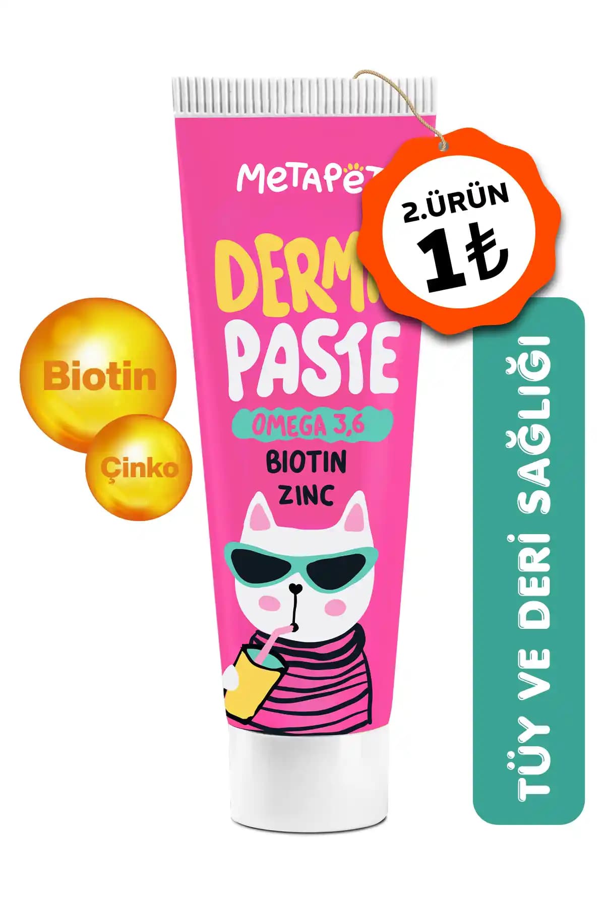 Metapet Tüy Dökülmesini Engelleyen Kedi Maltı: Tüy ve Cilt Sağlığı İçin Güvenli Bakım