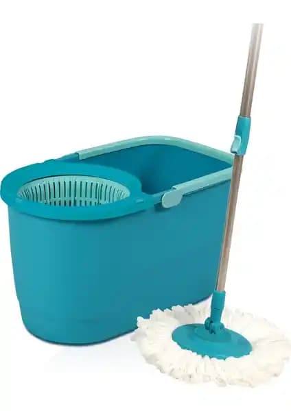 Motek Mop Temizlik Kovası: 100% Mikrofiber Başlıkla Köşe Temizliğinde Etkin ve Dayanıklı