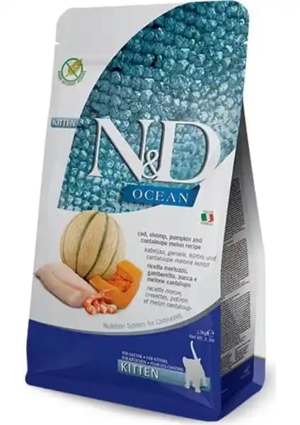 N&D Ocean Balkabaklı Balık ve Karidesli Yavru Kedi Maması İncelemesi: İçerik ve Değerler