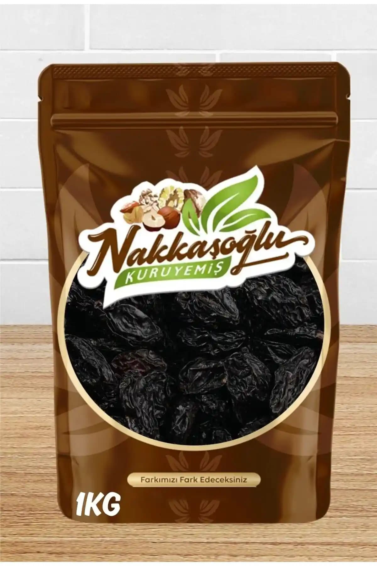 Nakkaşoğlu Siyah Erik Kurusu 1 kg: Doğal Lifli Atıştırmalık ve Besin Değeri Yumuşak