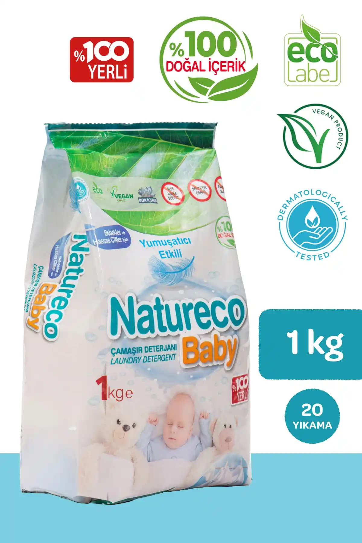 Natureco Baby Bebek Deterjanı: Doğal ve Hassas Ciltli Bebekler İçin Güvenli Temizleme
