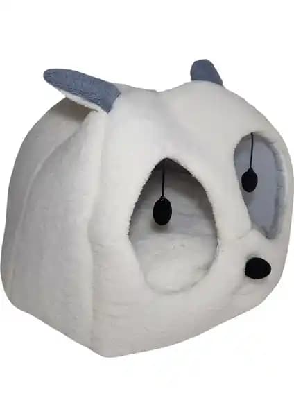 Nerotex Kedi Kafalı Büyük Kedi Evi: Güvenli ve Konforlu Geniş Dinlenme Alanı