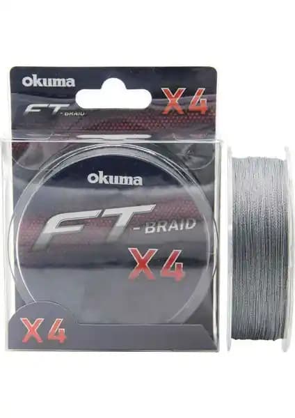 Okuma FT-X4 Gri Örgü İp Olta Misinası 300m: Dayanıklılık ve Hassasiyet Analizi