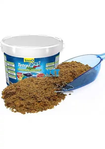 Otçul Balıklar için Spirulina İçeren Tetra Pro Algae Crisps Pul (Sebzeli) Beslenme Özeti