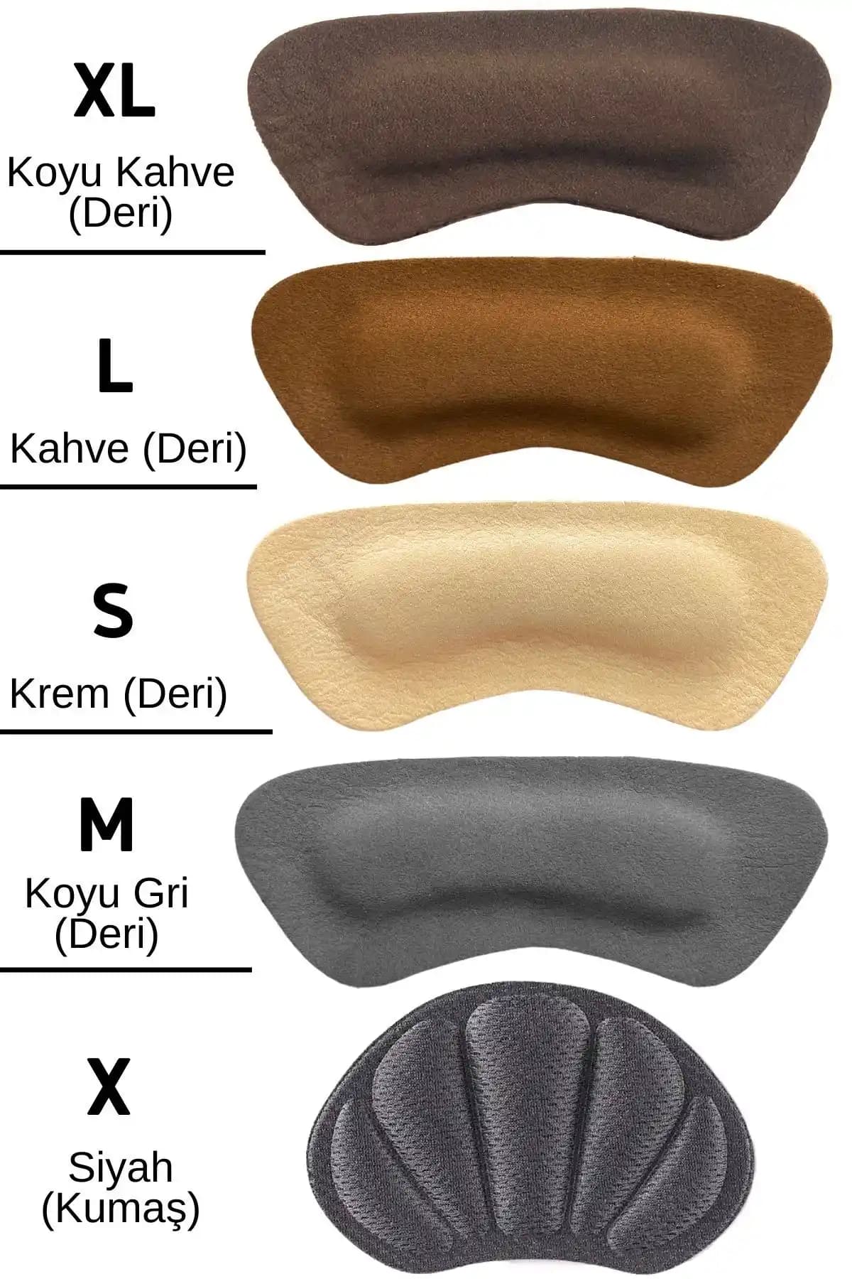 Palwin 1 Çift Ayakkabı Vurma Önleyici Topuk Pedi: Nubuk Deri, EVA Desteği, Konfor Uyum