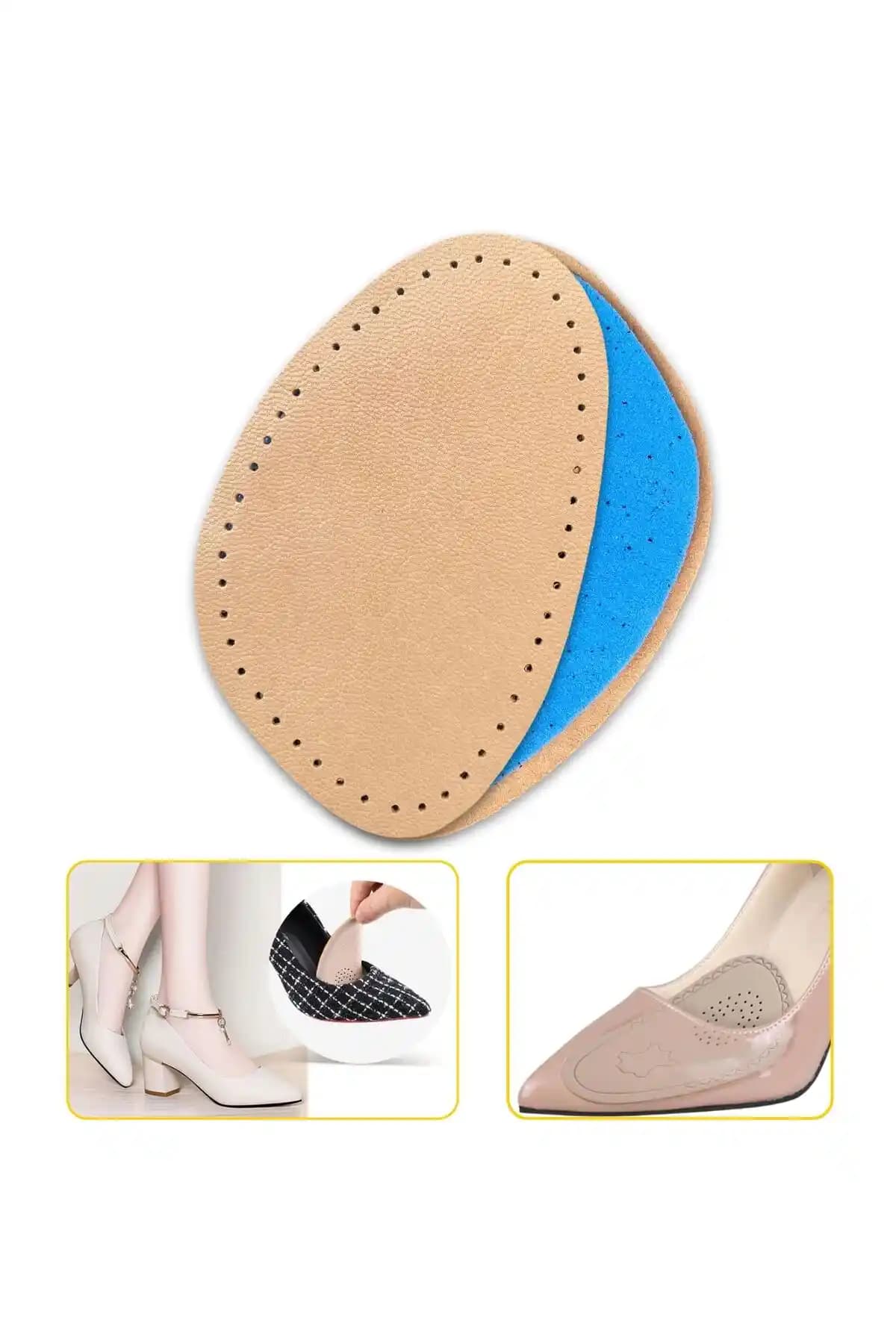 Palwin Ayakkabı Numara Küçültme Pedi: Hakiki Deri Üst Yüzey ve Kaymaz İç Tabanlık ile Konfor