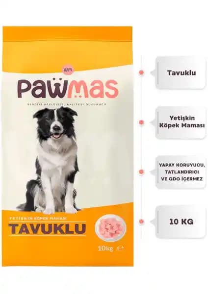 Pawmas Tavuklu Yetişkin Köpek Maması: Dengeli Formül ve Beslenme Analizi Detayları