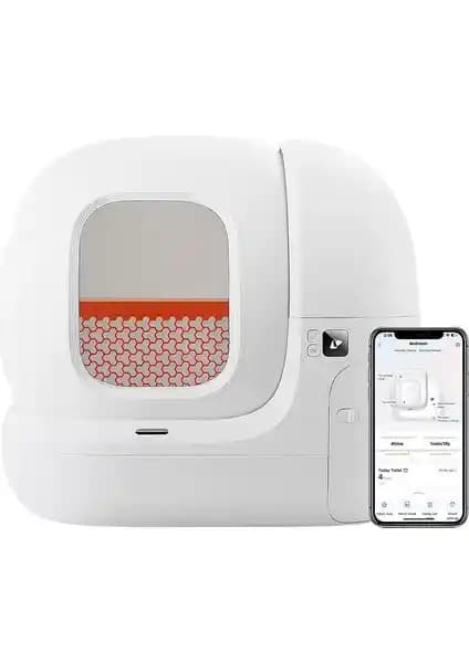 Petkit Pura Max Akıllı Kedi Tuvaleti – Otomatik Temizlik ve Koku Kontrolü Özelliği