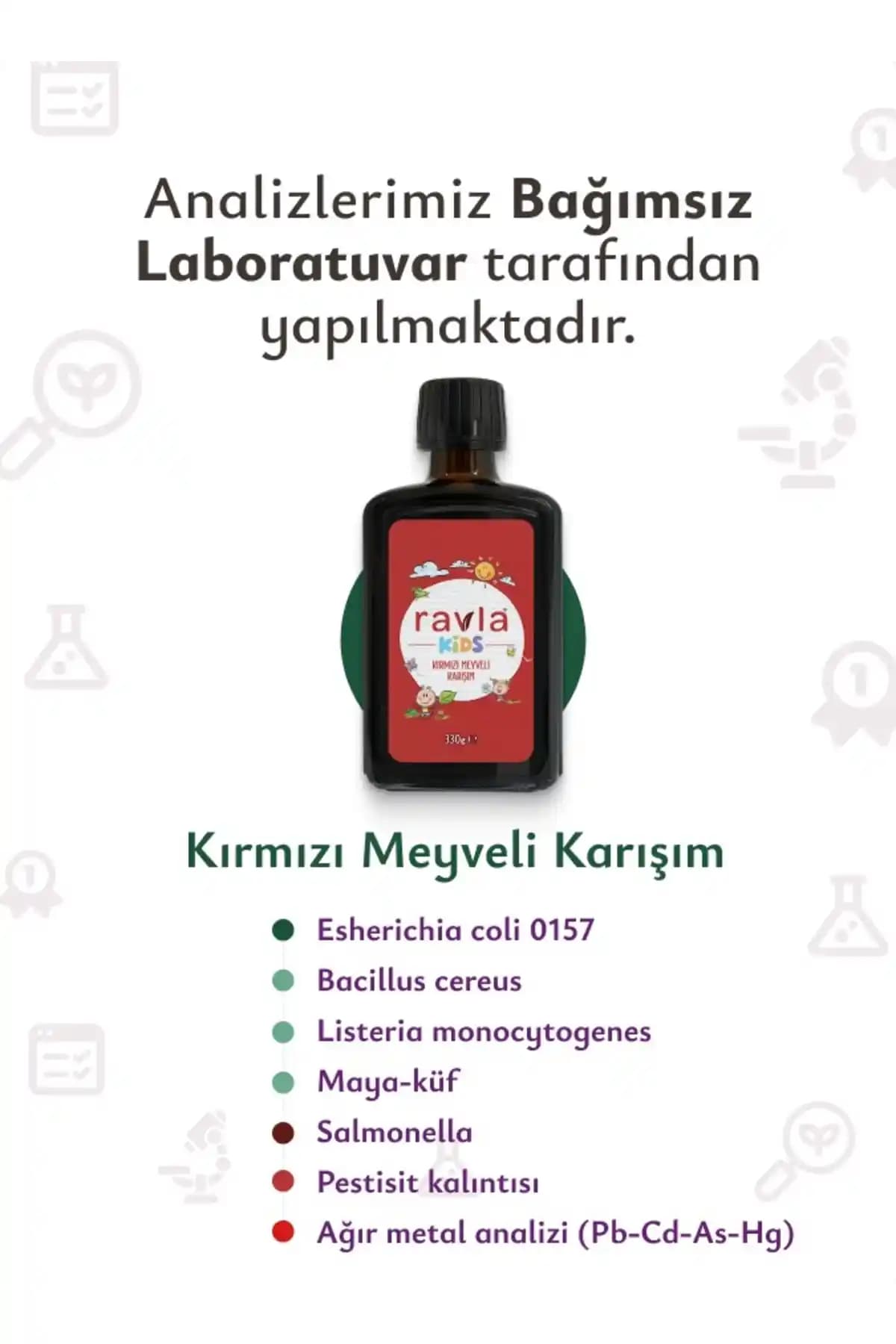 Ravla Kırmızı Meyveli Karışım 330 g: Türkiye Menşeli, Alerjen İçermeyen Sağlık Desteği