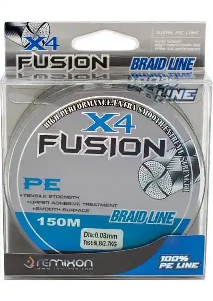 Remixon Fusion X4 150m İp Misina: Dayanıklı ve Çok Yönlü Balıkçılık Çözümü