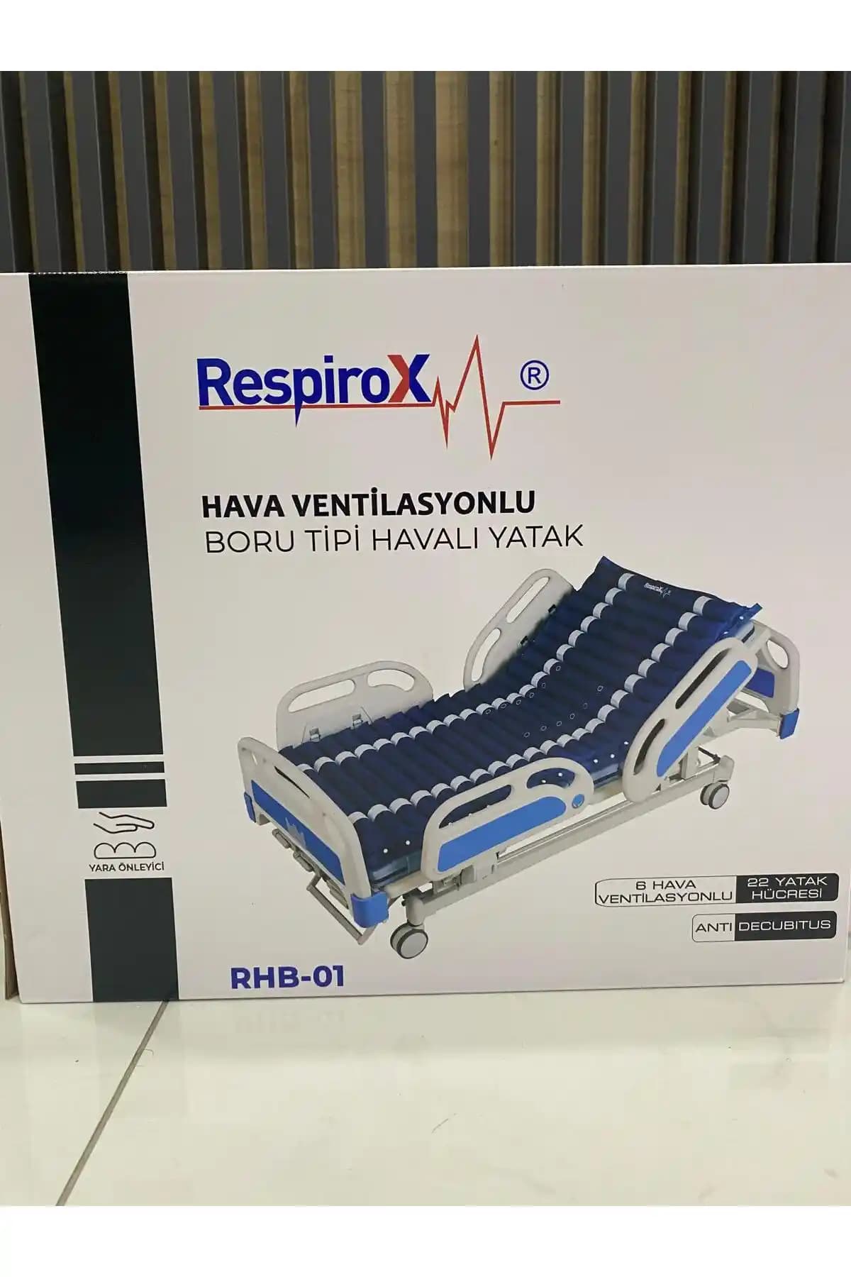 Respirox Boru Tipi Havalı Yatak, Evde Hastane Konforunu Dengeli Basınç Dağılımı ile Sunar