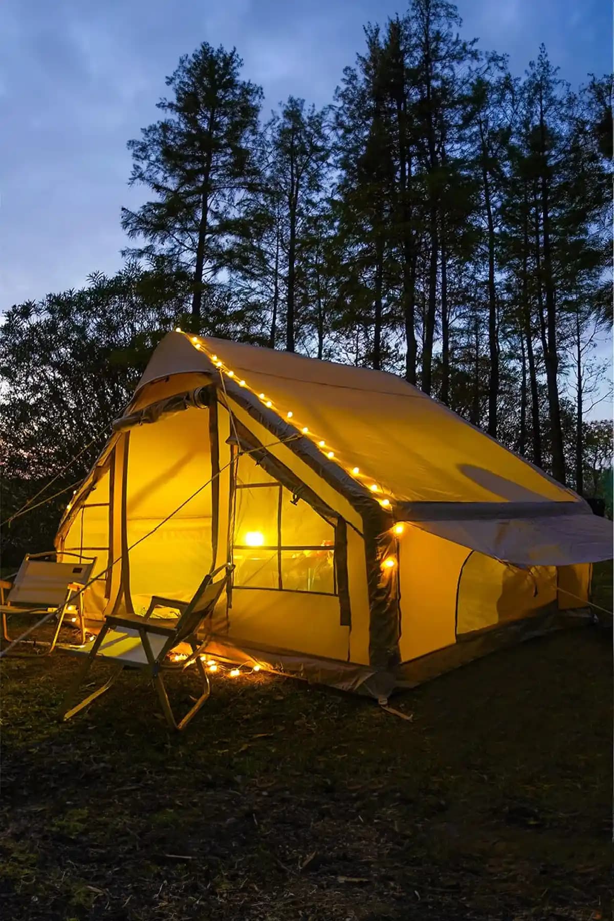 ROBO 6 Kişilik 4 Mevsim Şişme Kamp Çadırı İncelemesi: Dayanıklılık ve Kolay Kurulum