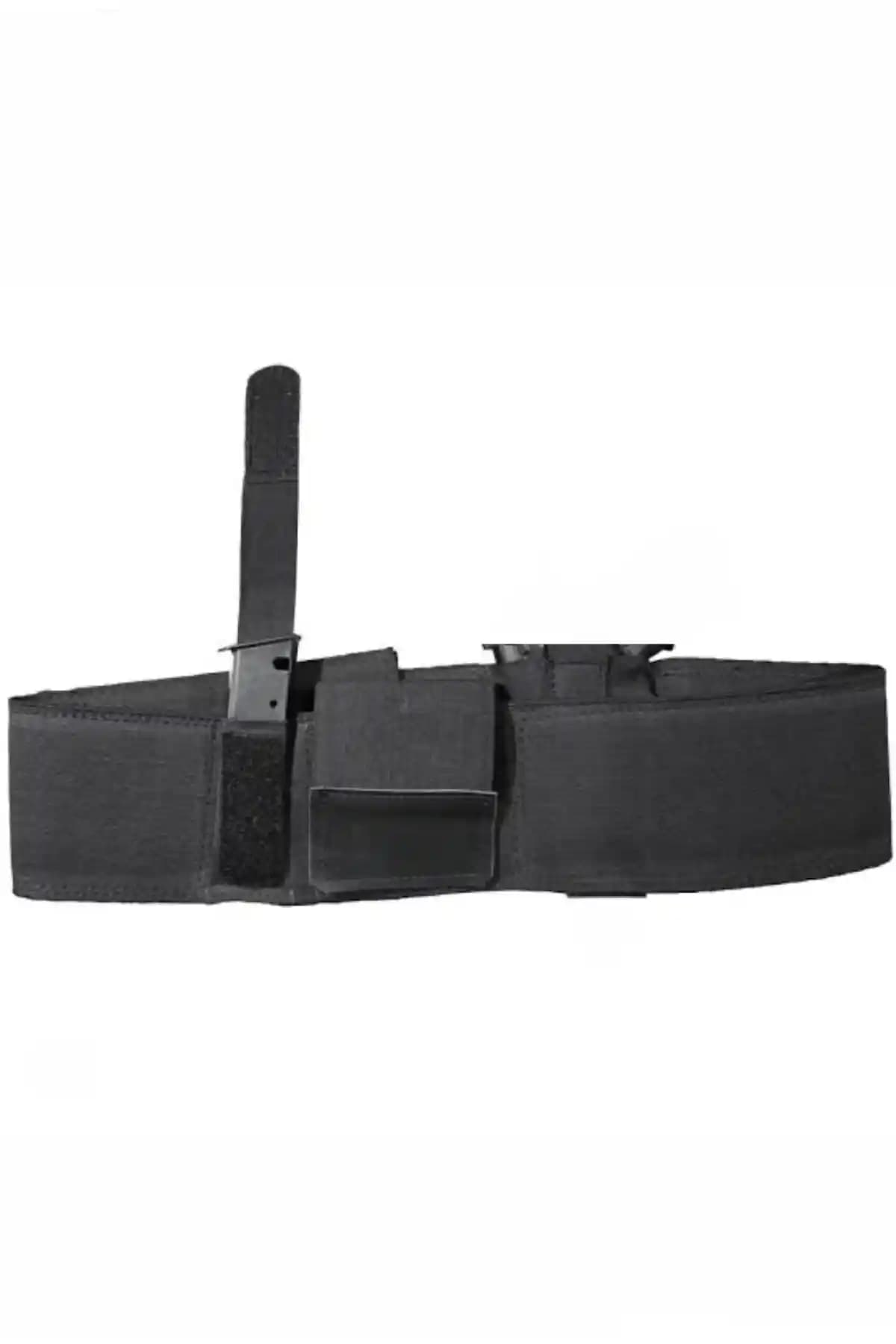 Şahin Marka Askeri Malzeme ve Tactical Korse Tabanca Kılıfı Siyah – 9mm Uyumlu