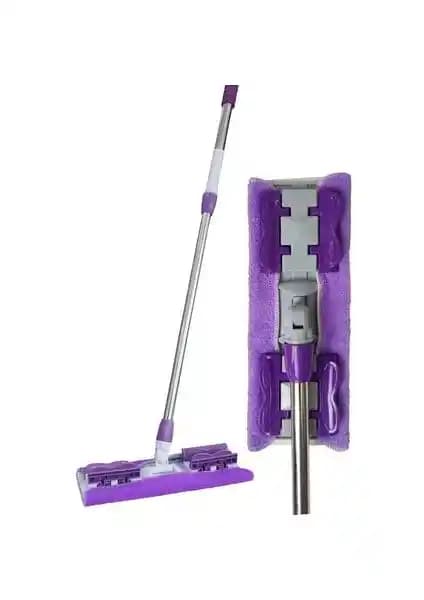 Sihirli Mop: mandallı sıkıştırmalı, teleskopik saplı çok yüzeyli temizlik çözümü