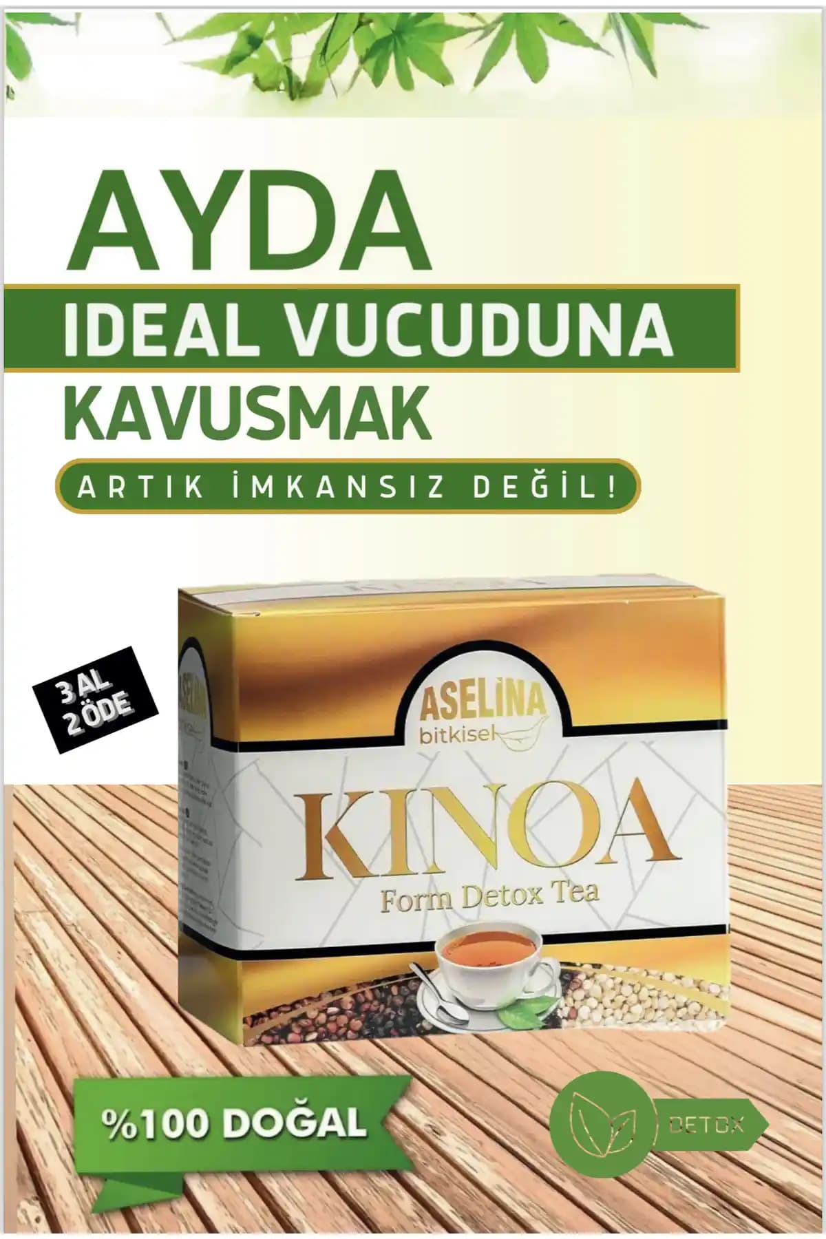 Türkiye Kökenli Aseina Detox Form Çayı: Kinoa Detoks İçimi ve Kolay Günlük Kullanım
