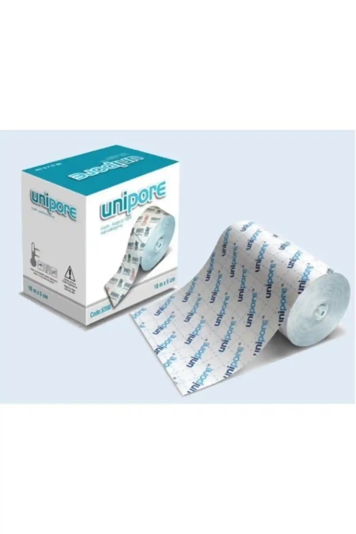 Unipore Flaster: Hassas Ciltler İçin Hipoalerjenik Elastik Tıbbi Plaster 10 m x 10 cm