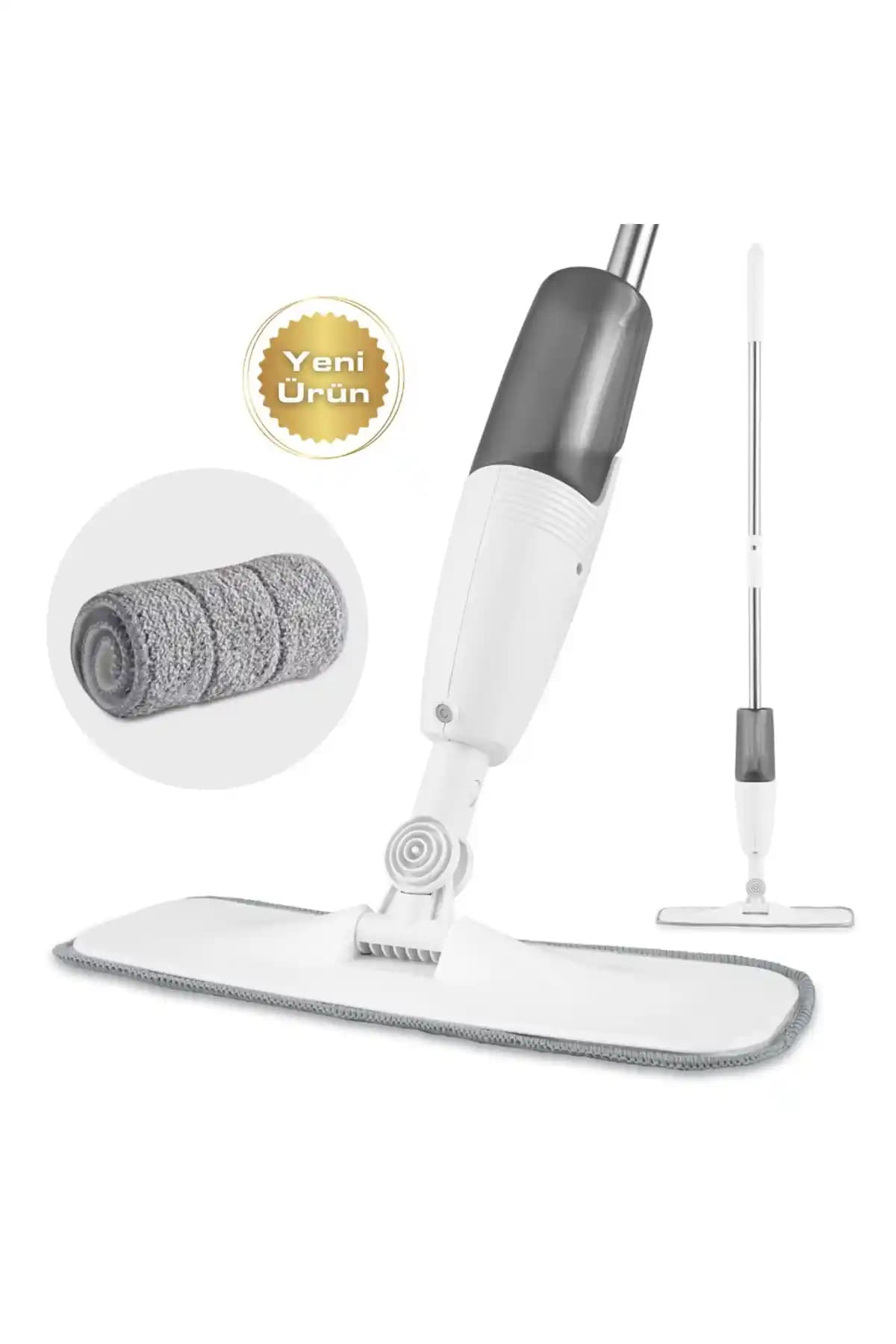 Yui 360 Derece Dönen Su Püskürtmeli Mop Paspas: Fonksiyonellik ve Kapasite Entegrasyonu