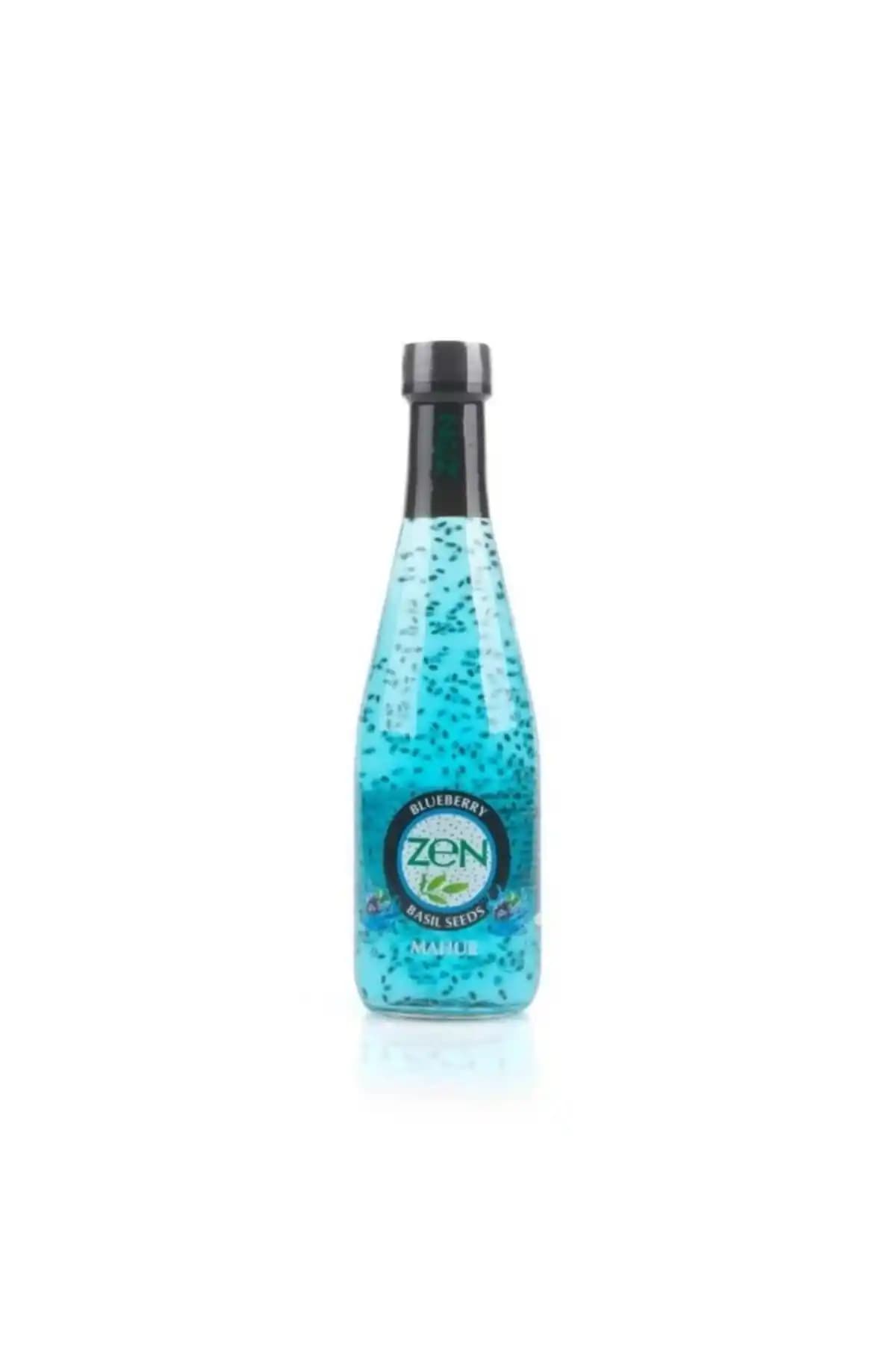 ZEN BASIL Blueberry Aromalı Meyveli İçecek 330 ml: Doğal İçerikli Ferahlatıcı Enerji