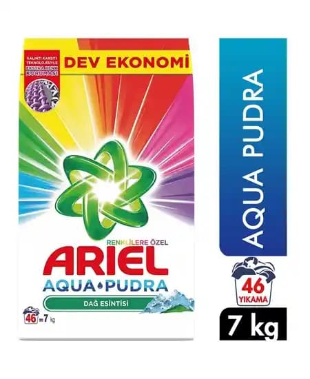 Ariel 7 Kg Renkli Çamaşır Deterjanı: Renk Koruma ve Yüksek Performans Özellikleri