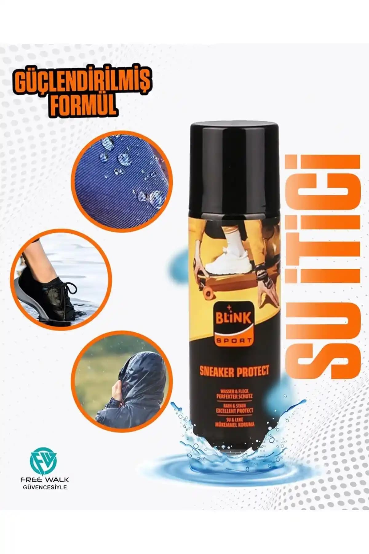 Blink Su İtici Sprey: Çok Yüzeyli Koruma Sağlayan Su Geçirmezlik Çözümü