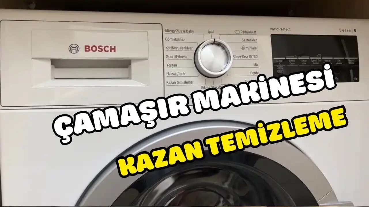 Bosch Çamaşır Makinesi Temizliği: Etkili Yöntemler ve Bakım İpuçları