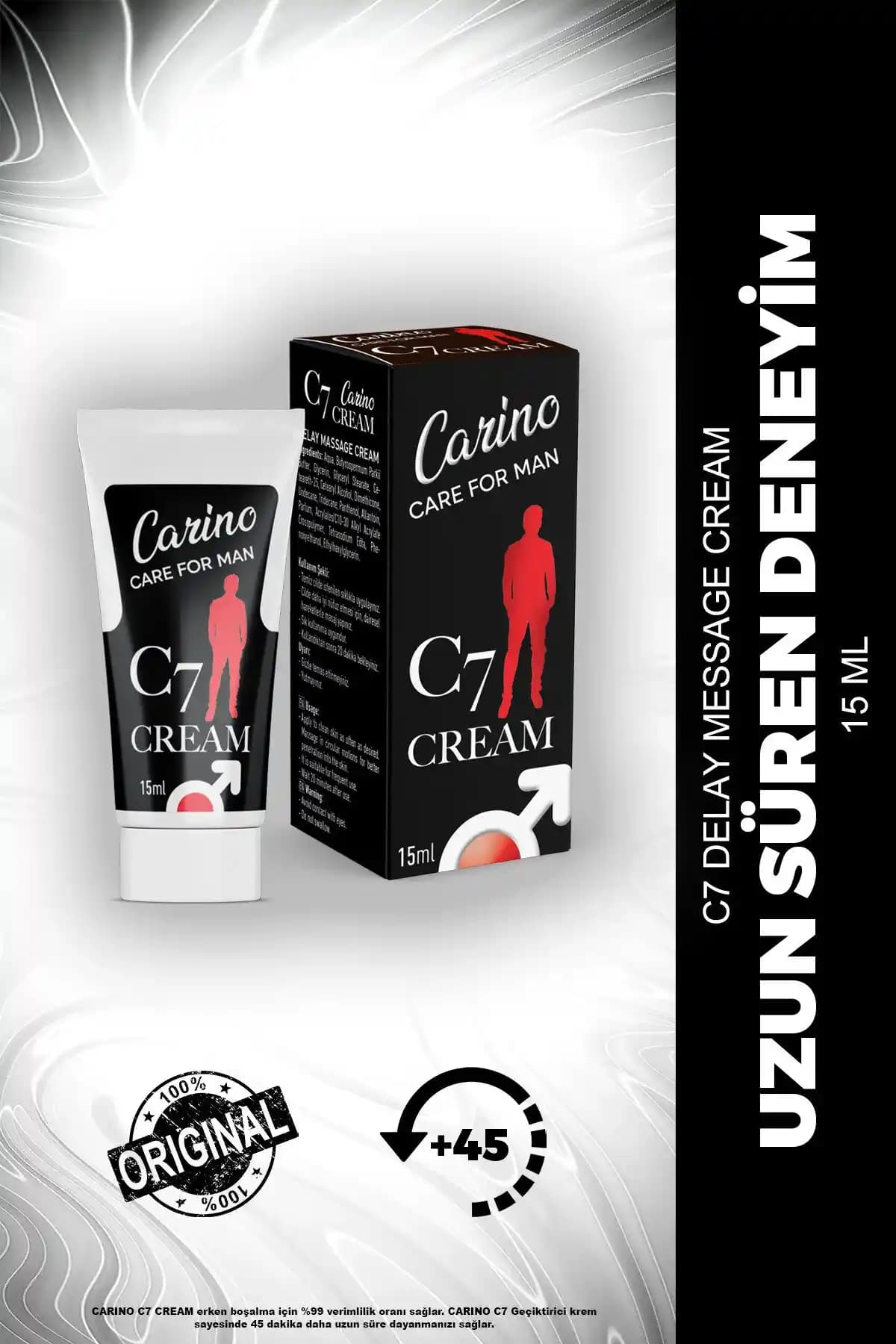 Carino ve Bella C7 Erkek Kremi: Günlük Cilt Bakımında Güvenilir ve Etkili Çözüm