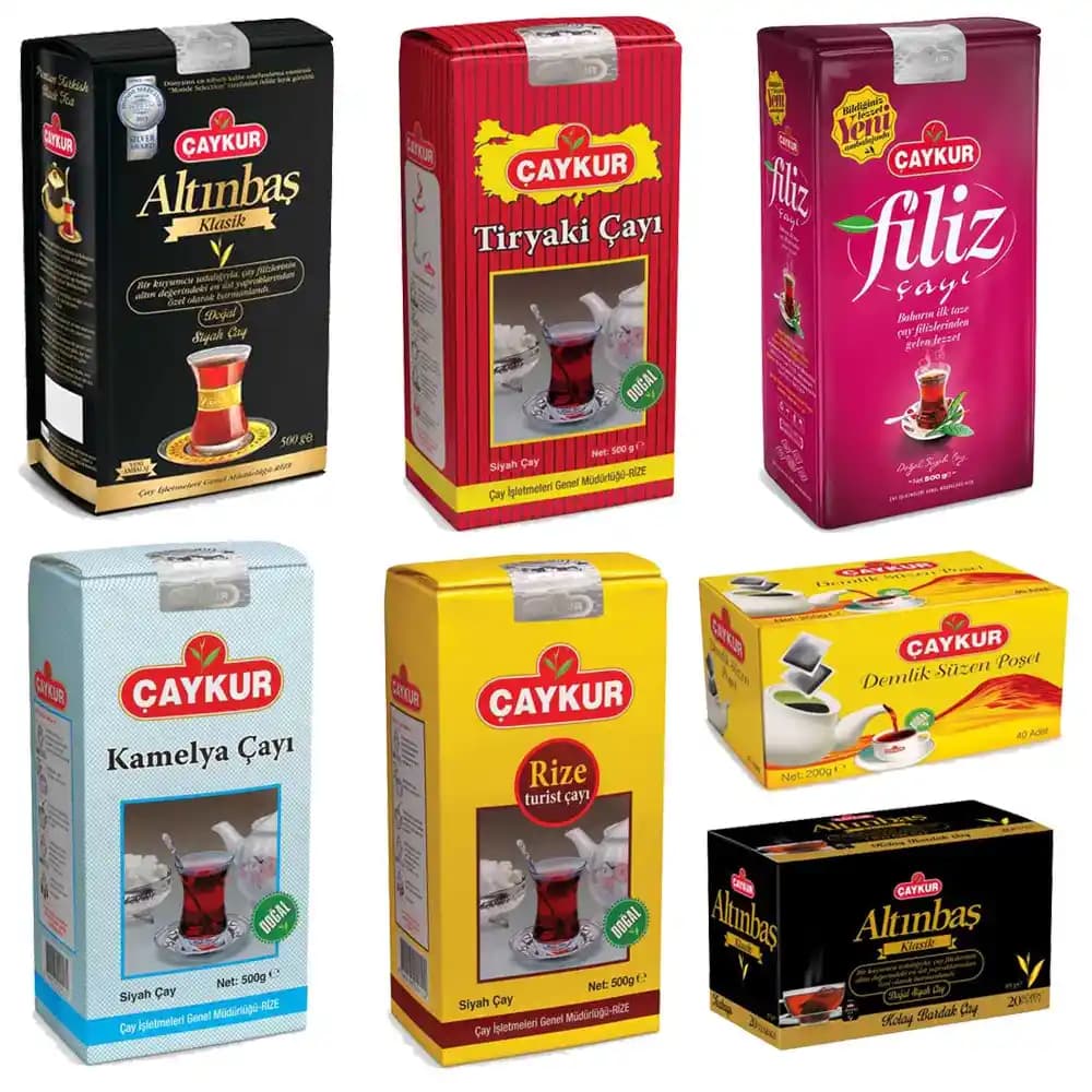 Çaykur'un Çay Çeşitleri ve Türkiye'nin Zengin Çay Kültüründeki Yeri