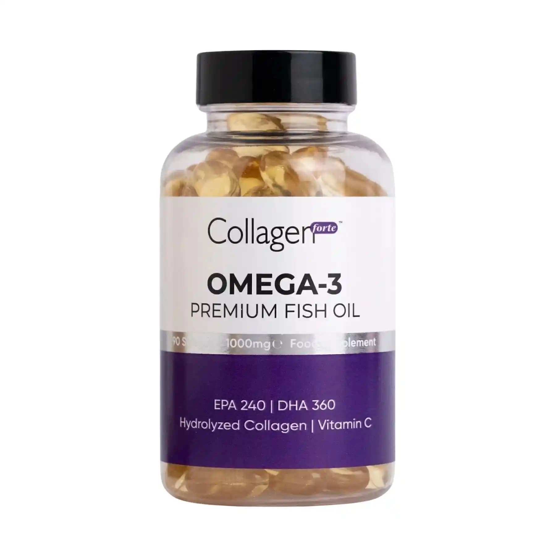 Collagen Forte Platinum Omega 3 ile Cilt Sağlığı ve Genel Sağlık Destekleri