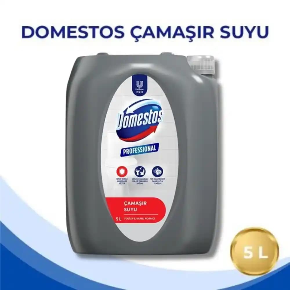Domestos 5 LT Çamaşır Suyu ile Hijyen ve Temizlikte Güvenilir Çözüm