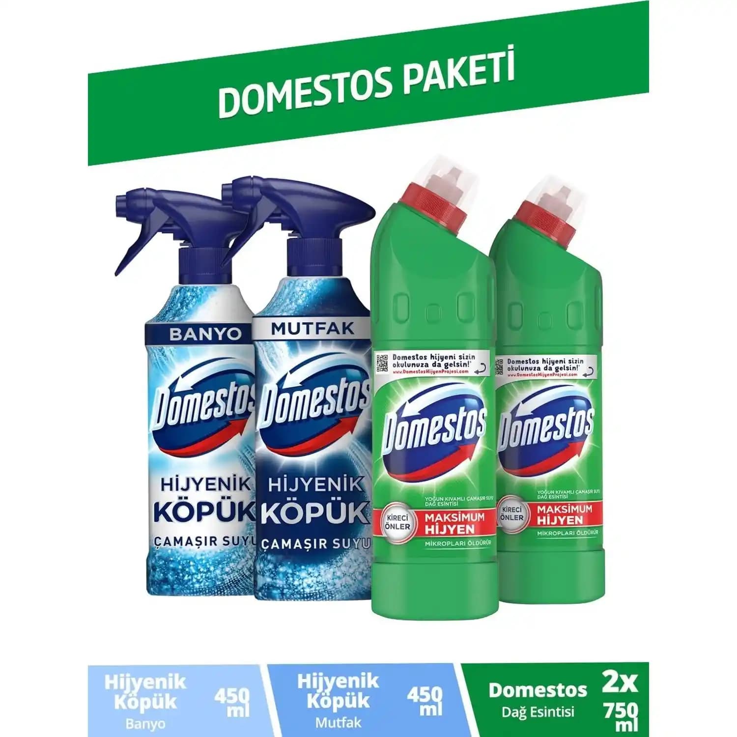 Domestos Hijyen Köpük: Temizlik ve Dezenfeksiyonda Yeni Bir Çözüm