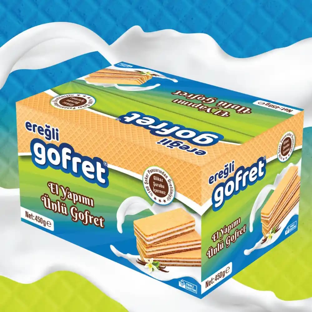 Ereğli Gofretler: Türkiye'nin En Sevilen İnce ve Çıtır Tatlı Atıştırmalığı