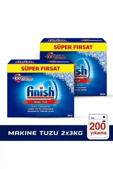 Finish bulaşık makinesi tuzu 3 kg paketleri ve doğru kullanım ipuçları