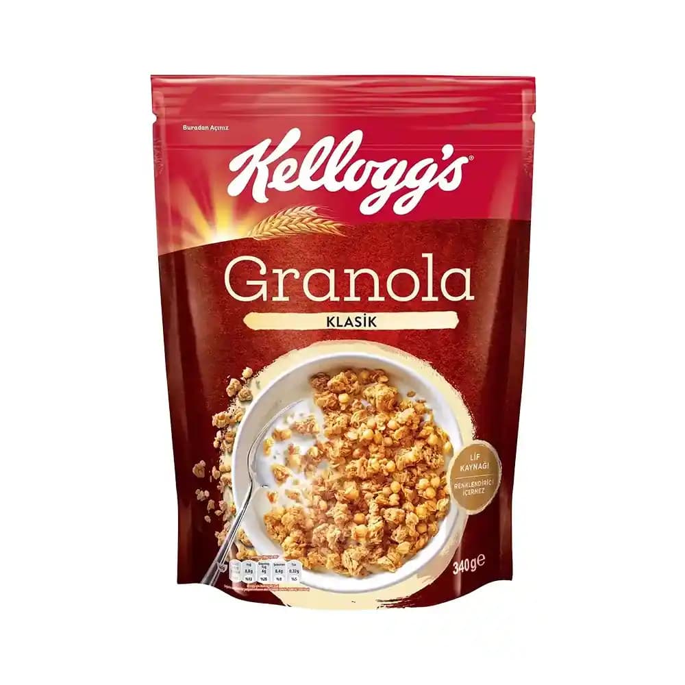 Kellogg's Granola Klasik: Sağlıklı Yaşam Tarzını Destekleyen Kahvaltılık Gıda Seçeneği