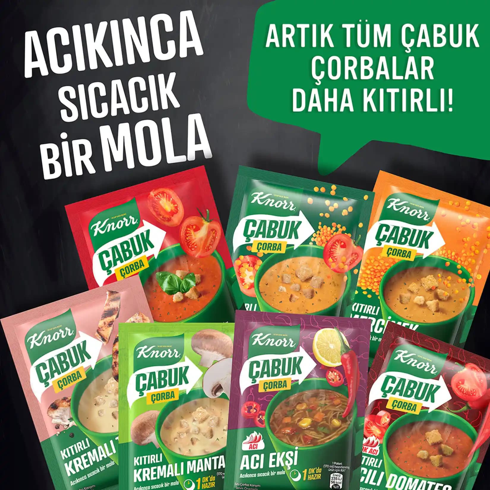 Knorr Çabuk Çorba Çeşitleri ve Kullanım İpuçları Hakkında Detaylı Bilgi
