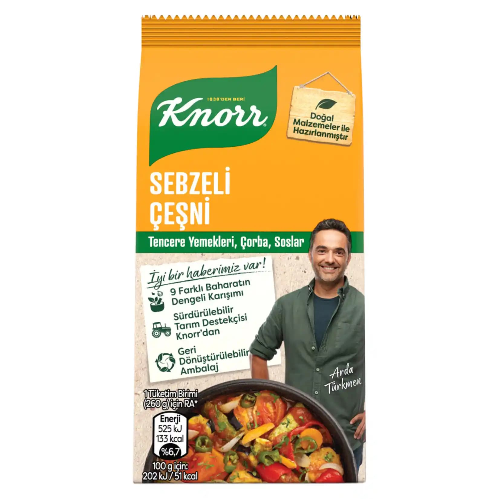 Knorr Sebzeli Çeşni: İçindekiler ve Kullanım Alanları Hakkında Detaylı Bilgi